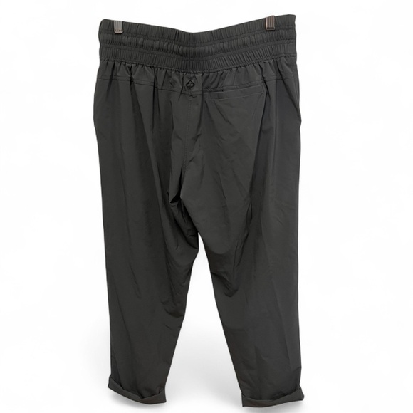 Prana Uptown Jogger Pants Pull-On Lightweight Elastic Waist Gray Size Medium - Picture 3 of 16